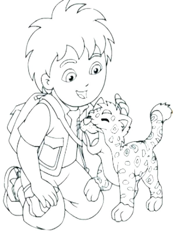 595x842 Diego Coloring Page Coloring Page Go Go Coloring Pages Coloring