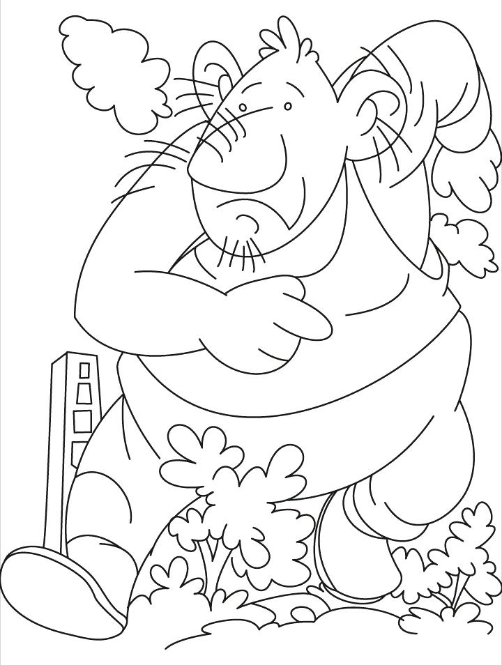 720x954 San Francisco Giants Coloring Pages Giant Coloring Sheet San