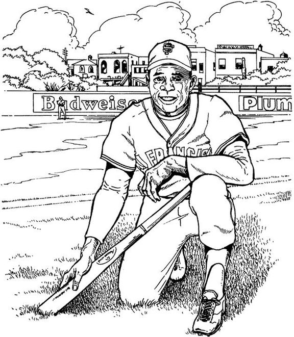 576x661 San Francisco Giants Player Baseball Coloring Page Purple Kitty