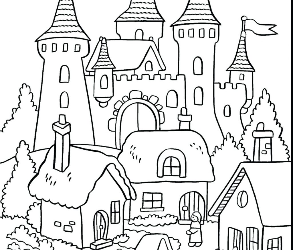 1024x872 Coloring Pages ~ Castle Coloring Page Vector Of Knight