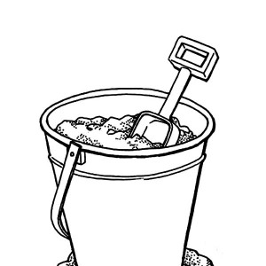 Sand Coloring Pages