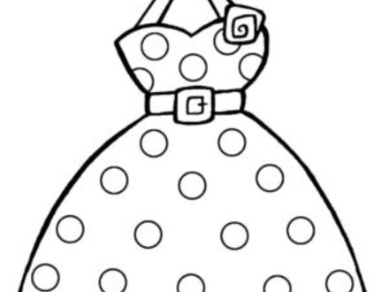 Sandals Coloring Page