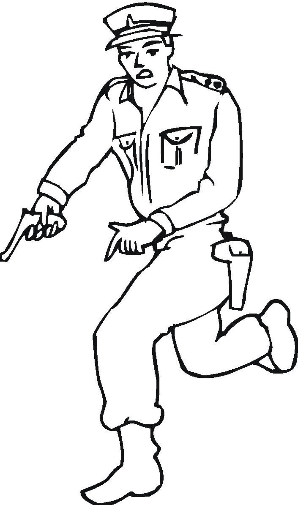 1024x1735 Free Coloring Pictures Of Guns, Hanslodge Clip Art Collection
