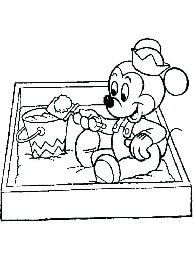 750x1000 Sandbox Coloring Pages Plus Baby Coloring Pages 494