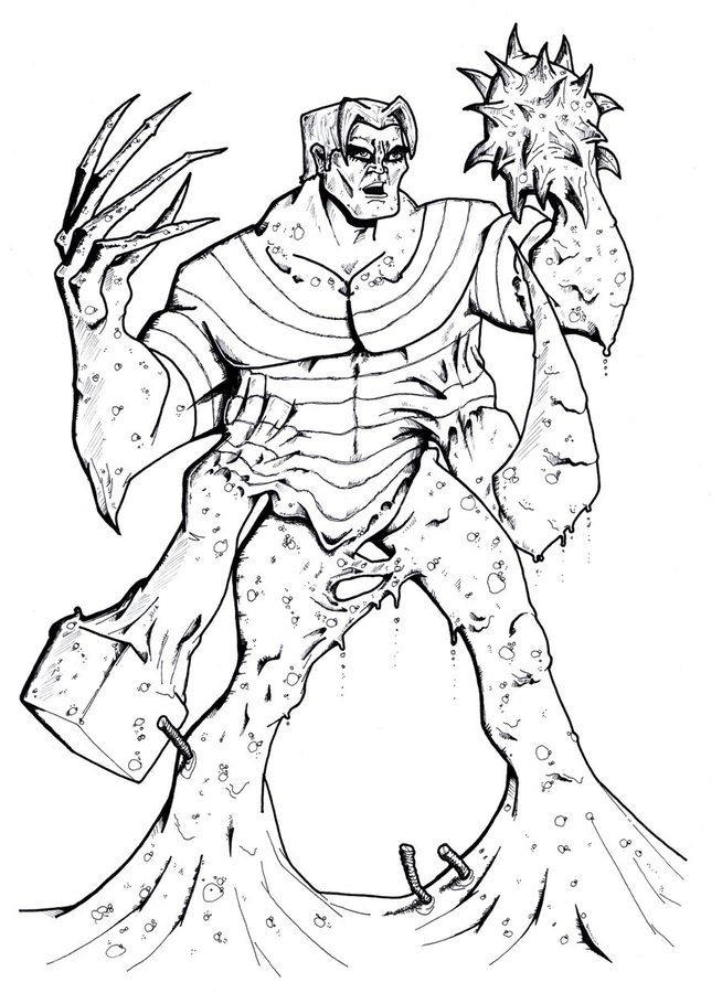 654x900 Coloring Pages Sandman, Printable For Kids Amp Adults, Free
