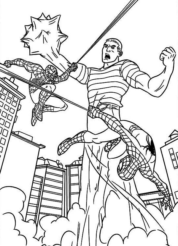 600x828 Spiderman Coloring Pages Sandman Best Of Versus Page