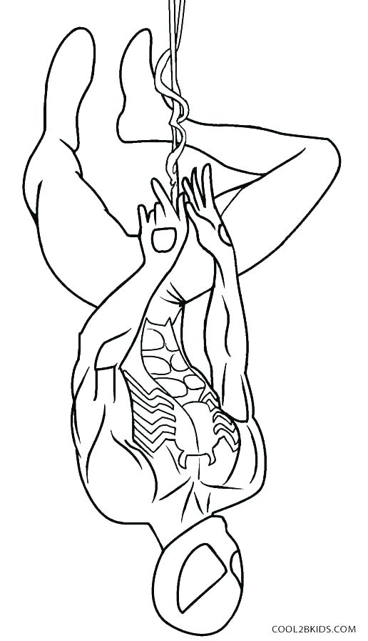 516x897 Spiderman Coloring Pages Venom Sandman Green Goblin Coloring Page