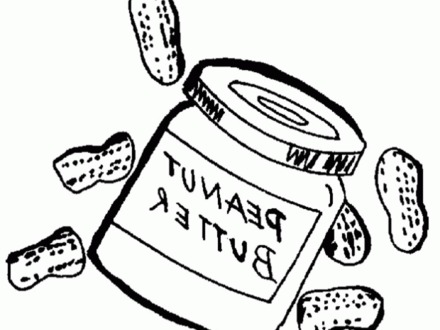 440x330 Free Bread Cereal Coloring Pages, Sandwich Coloring Page