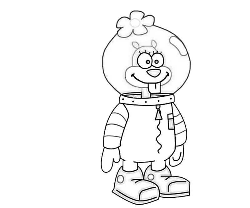 800x667 Sandy Cheeks Character Avondale Style