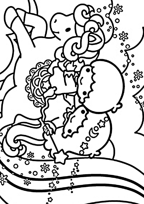 Sanrio Coloring Pages