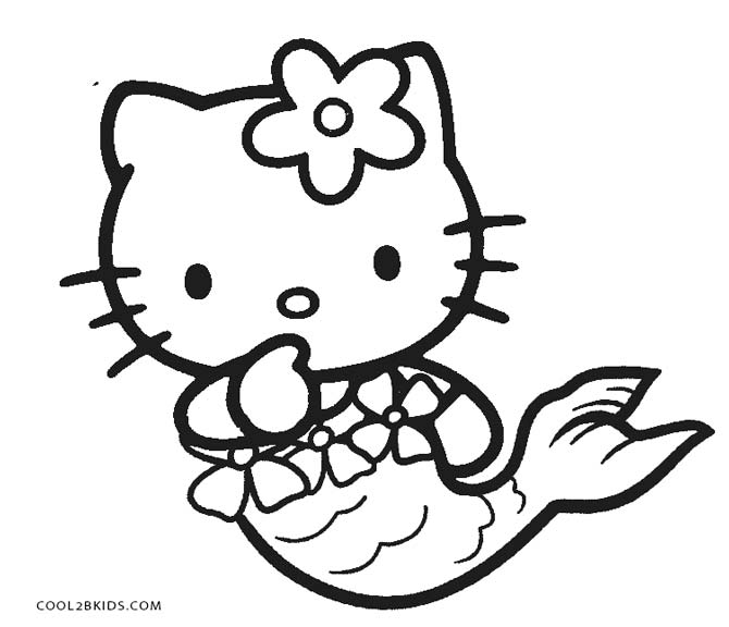 670x576 Free Printable Hello Kitty Coloring Pages For Pages Cool2bkids