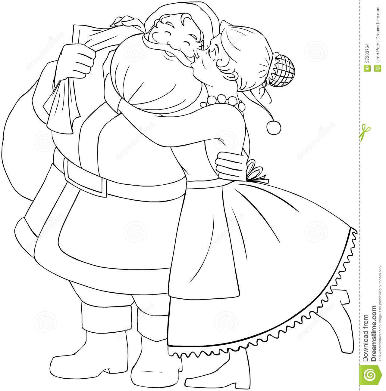 1281x1300 Santa Claus Coloring Pages Mrs. Claus Christmas Coloring Page