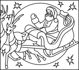 256x226 Christmas Coloring Online