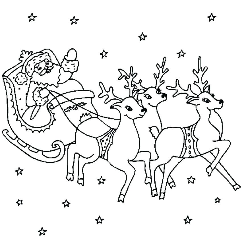 858x858 Coloring Picture Of Santa Coloring Pages To Print Kids Coloring