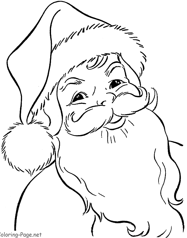 645x819 Printable Santa Claus Coloring Pages 253 Free Santa Coloring Pages