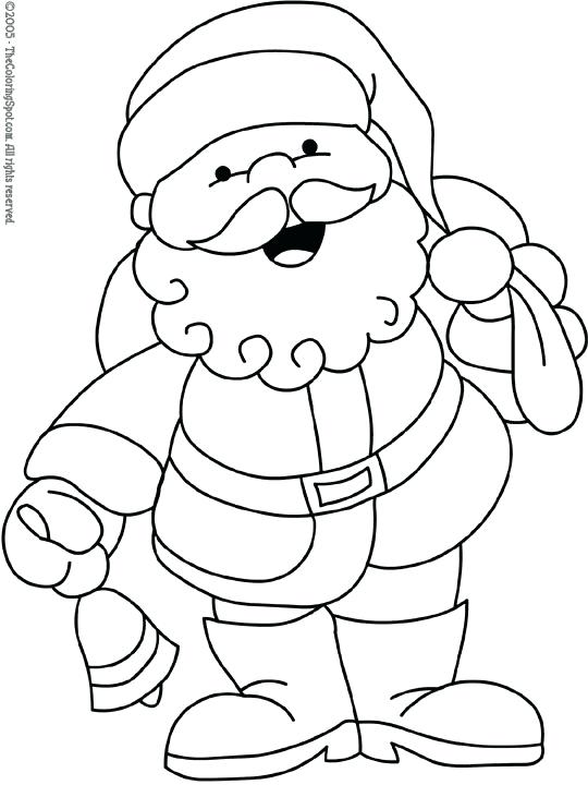 540x720 Santa Claus Coloring Pages Free Printables 2 Free Printable