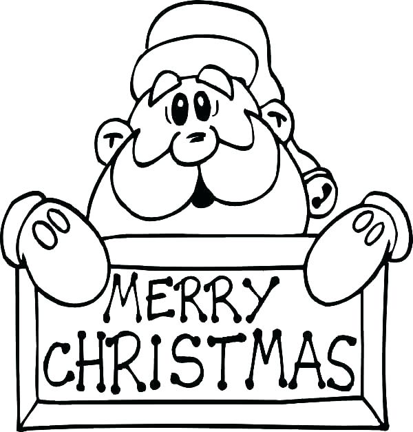 600x627 Santa Clause Coloring Sheet Able Santa Claus Coloring Pages Online