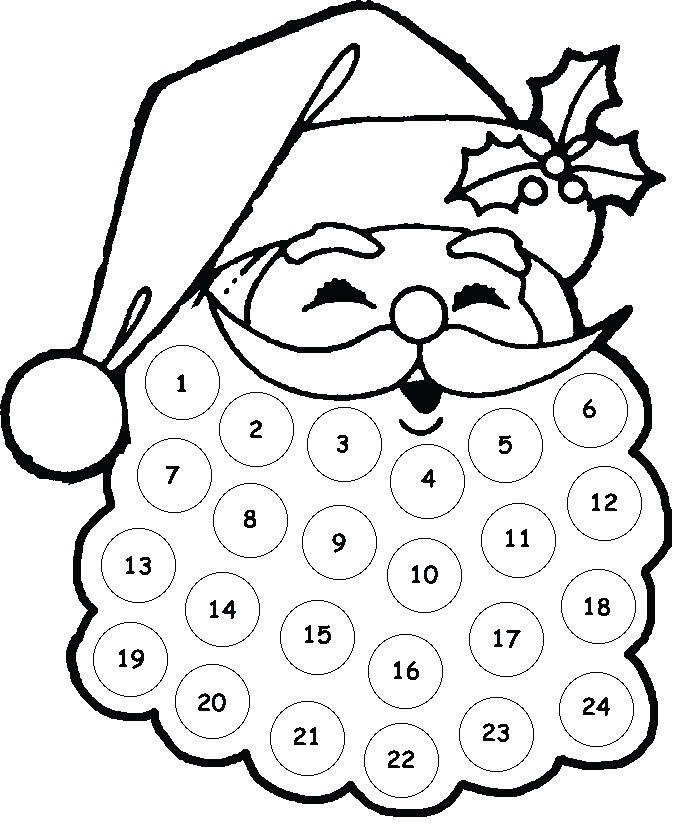 675x830 Santa Claus Face Patterns Free Printable Santa Claus Face Craft
