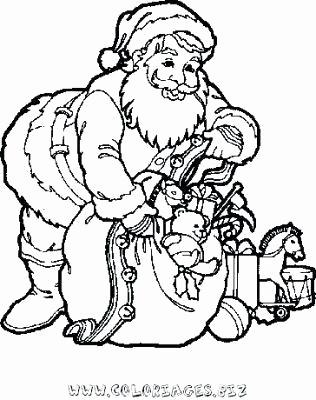 316x400 Coloriage Santa A 9 Santa Coloring Book Nakupovanifo Santa Claus