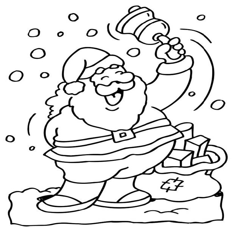 820x820 Santa Claus Coloring Pages Christmas Coloring Pages Coloring