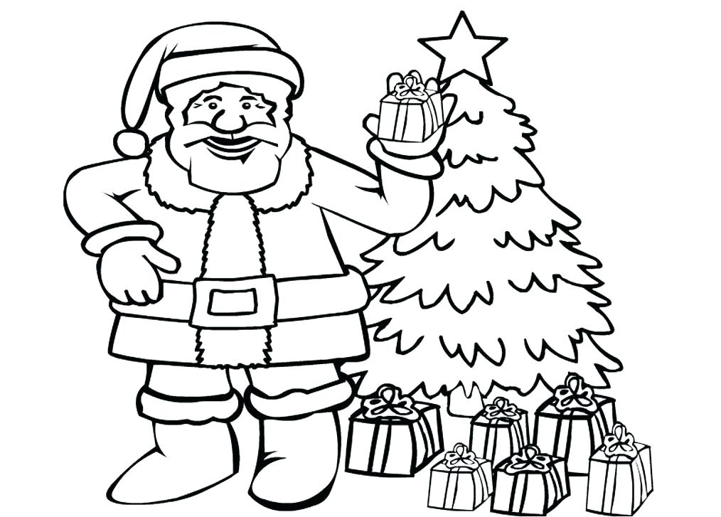 1014x727 Free Cute Coloring Page Coloring Pages Of Santa Cute Coloring Page