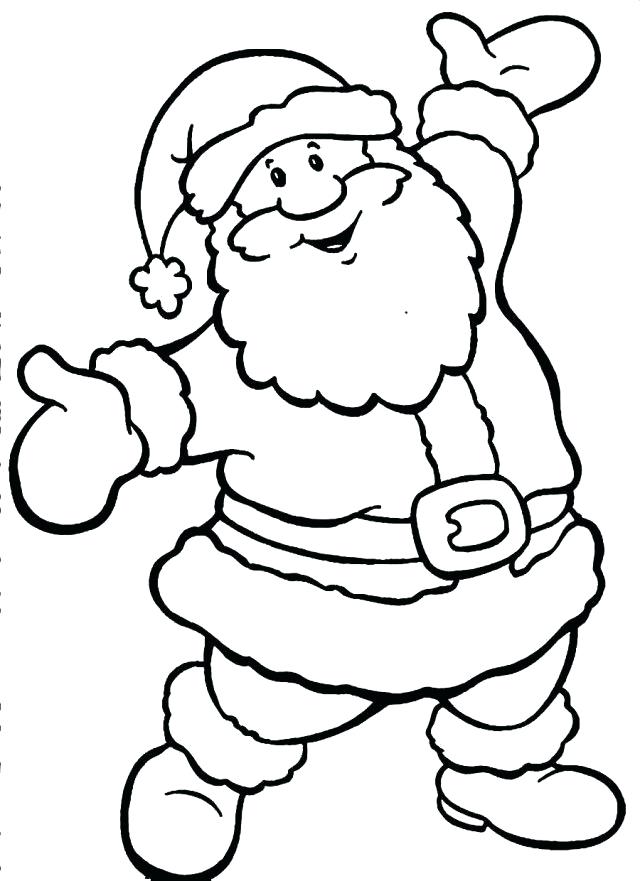 640x881 Santa And His Sleigh Coloring Pages To Color Best Ideas
