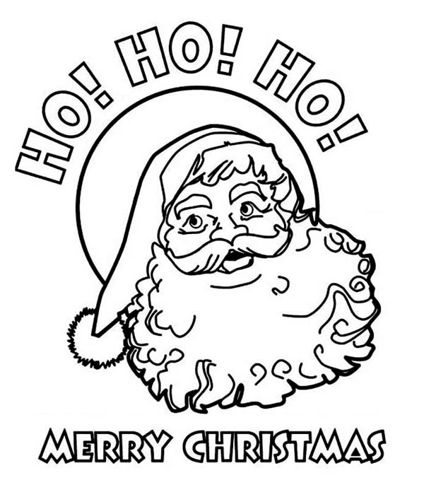 600x686 Free Printable Santa Claus Coloring Pages For Kids