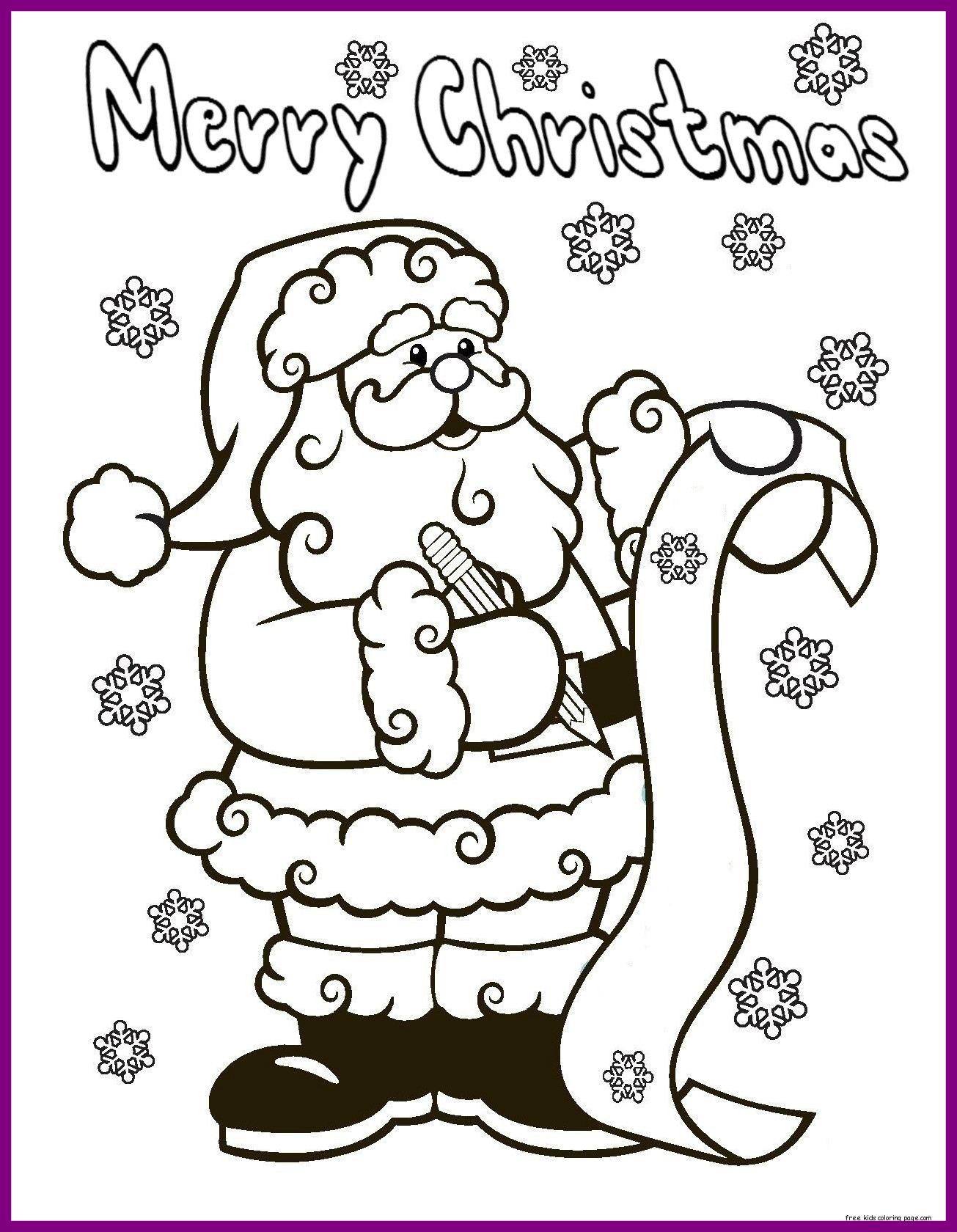 1305x1680 Fascinating Santand Sleigh Coloring For Kids Gulfmik Of In
