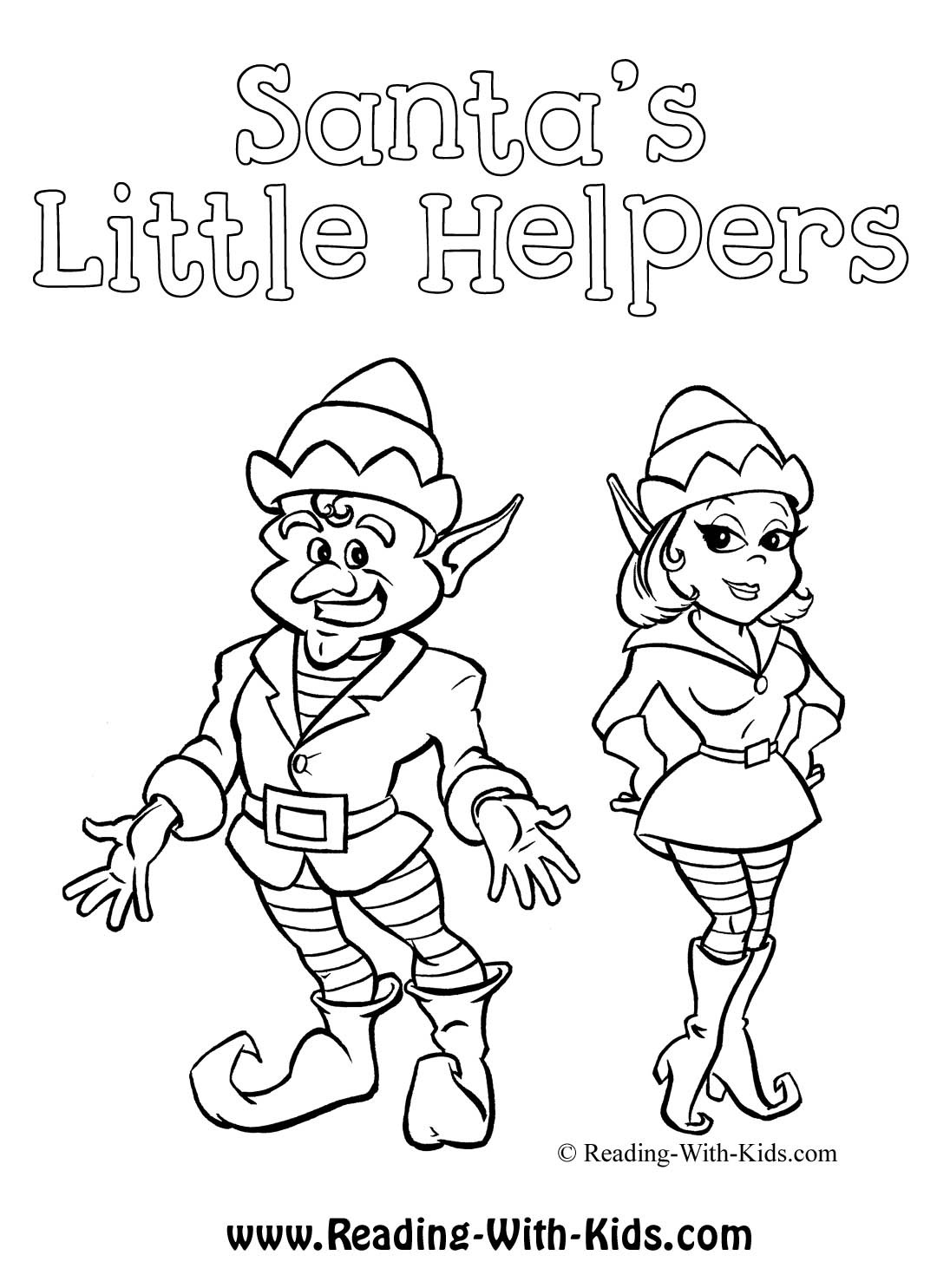 1080x1485 Free Printable Christmas Coloring Pages Santas Workshop Amazing