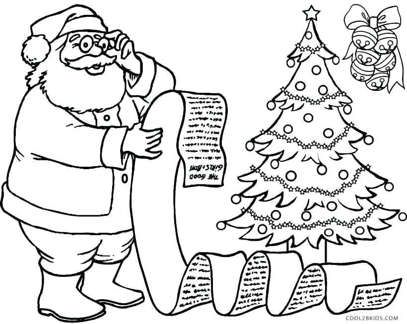 820x653 Coloring Page Santa Coloring Pages Of This Is Coloring Page Images