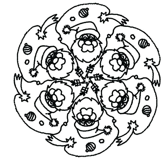 650x622 Coloring Page Of Santa Christmas Coloring Pages Santas Workshop
