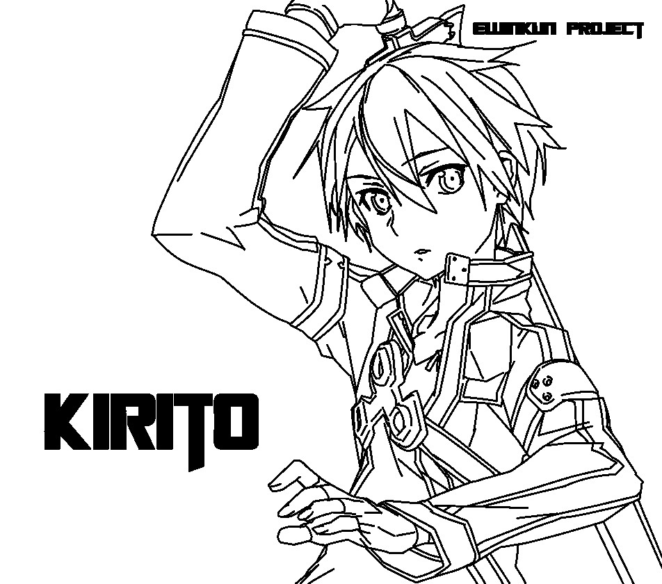 952x840 Tearing Sao Coloring Pages
