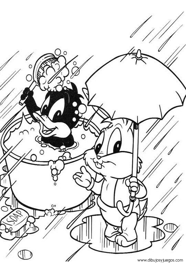 Sarah And Duck Coloring Pages