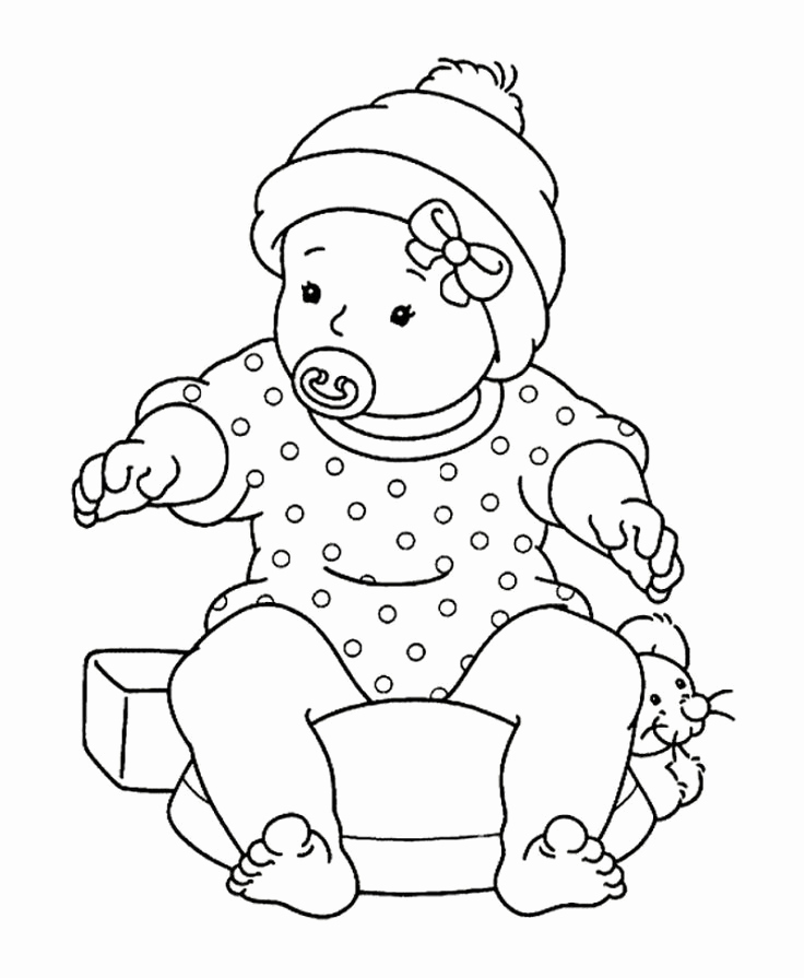 736x895 Sarah Coloring Page Sarah Amp Duck Coloring Pages For Kids Pig