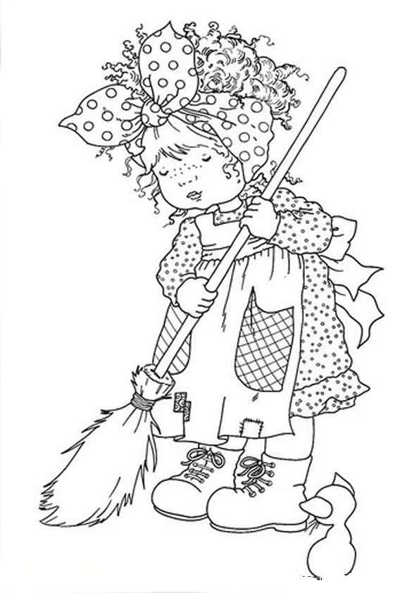 Sarah Coloring Pages