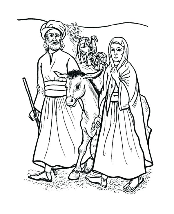 600x736 Abraham Sarah Coloring Pages Coloring Page Unique