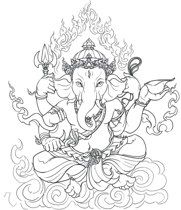 727x841 Saraswati Coloring Pages Good Coloring Pages Saraswati Colouring