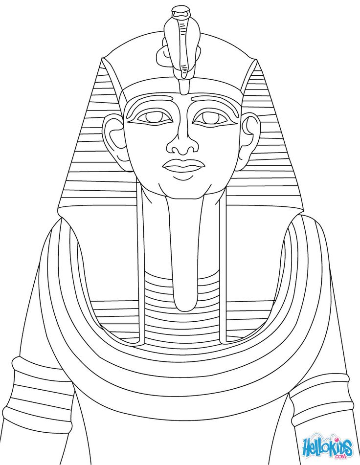 Sarcophagus Coloring Page