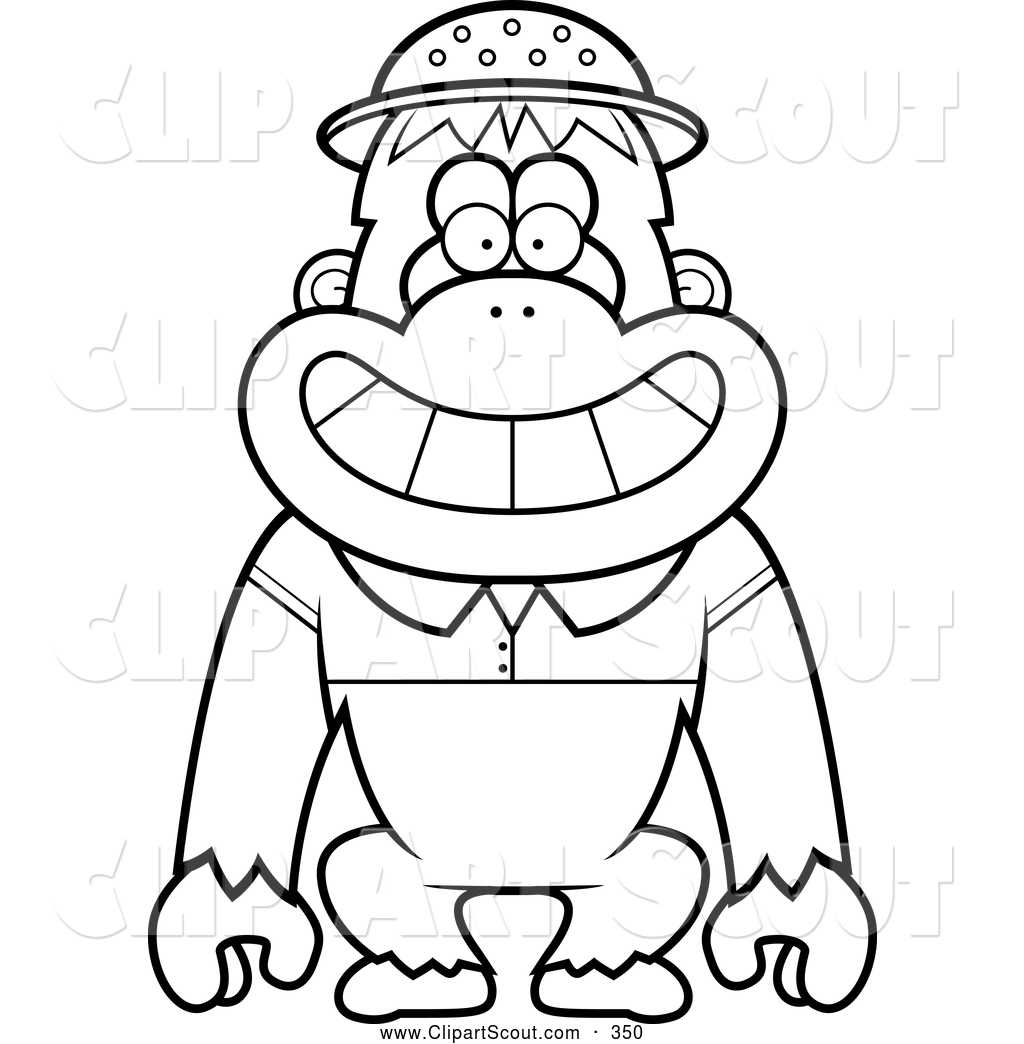 1024x1044 Orangutan Coloring Page And Friends Printable Animals Download