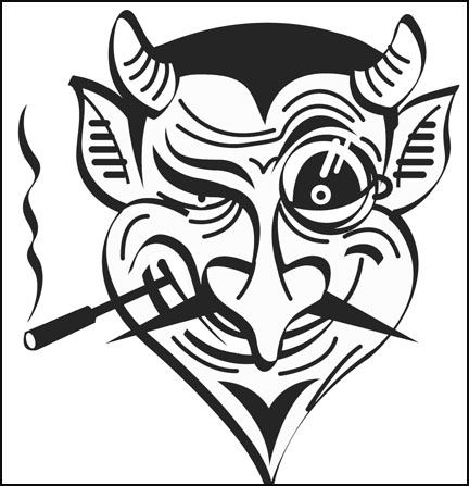 432x447 7 Images Of Satan Mask Coloring Pages