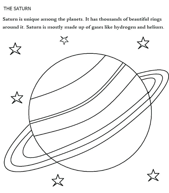 699x800 Saturn Coloring Page Coloring Page Coloring Page The Planets