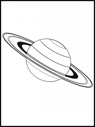 305x406 Saturn Coloring Sheet Printable Coloring Pages