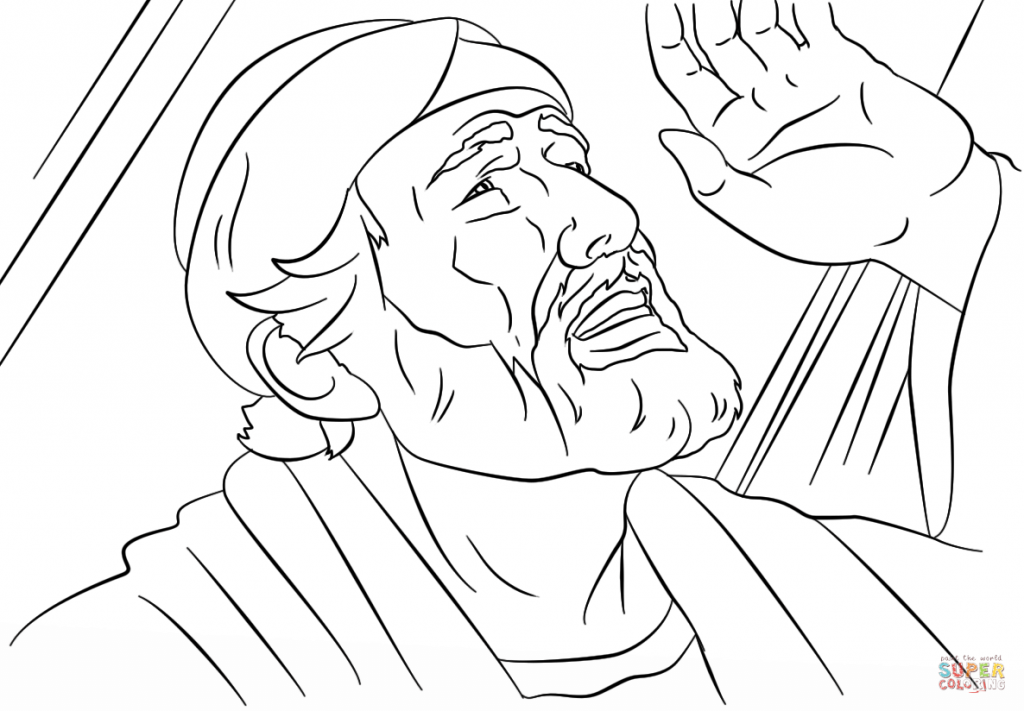 1024x711 Fantastic Paul On The Road To Damascus Coloring Page Vignette