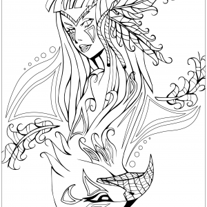 300x300 Kids Savage Coloring Page