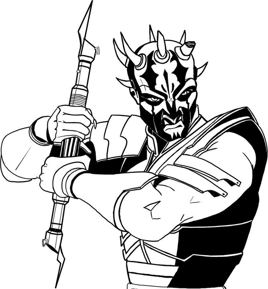 861x929 Savage Opress Coloring Pages Gallery Coloring For Kids 2018