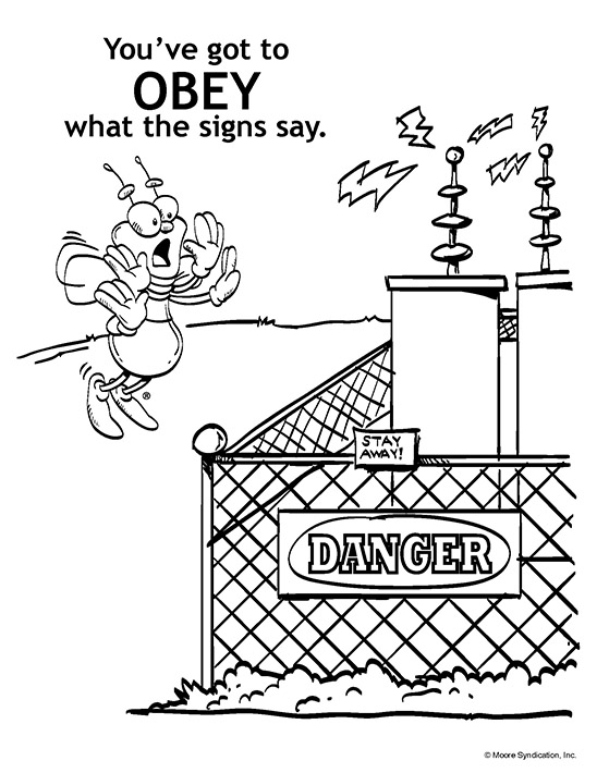559x710 Save Electricity Coloring Page Coloringcrewcom, Electricity