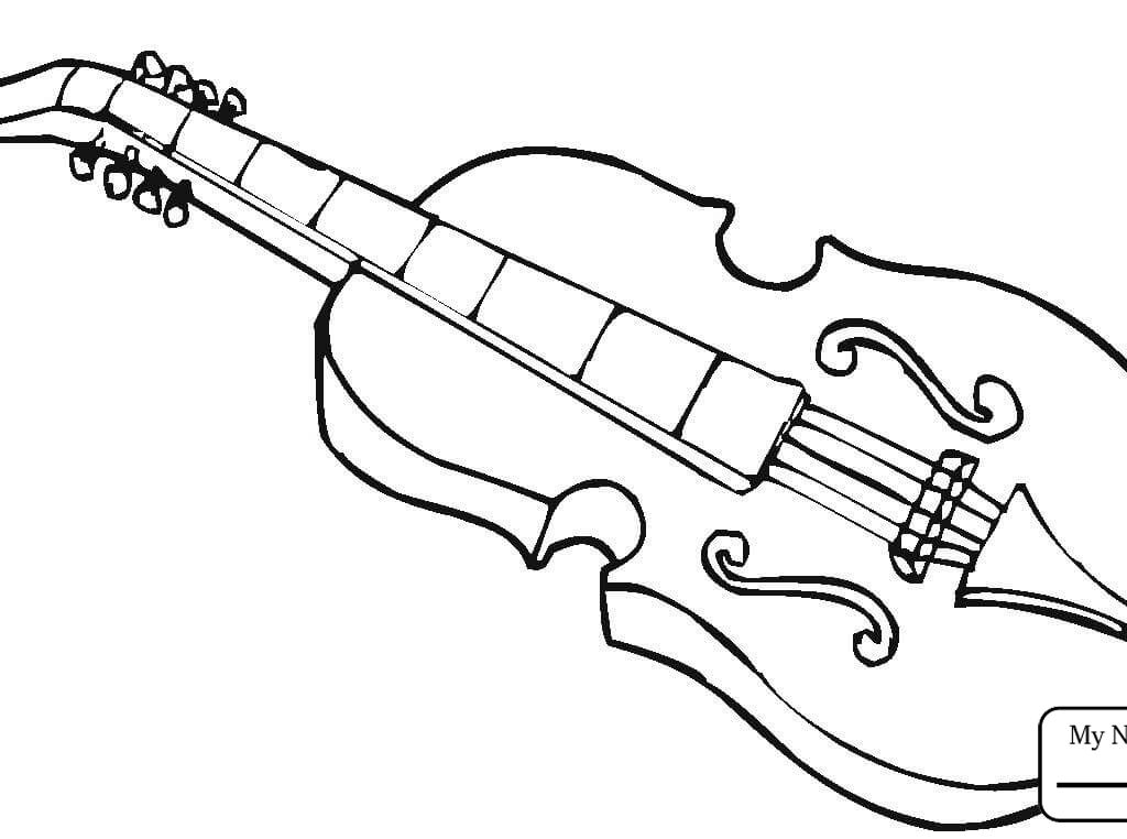 1024x762 Musical Instruments Coloring Pages For Kids Of Printable Free