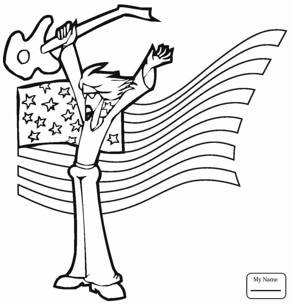 980x1024 Saxophone Coloring Page Get Bubbles