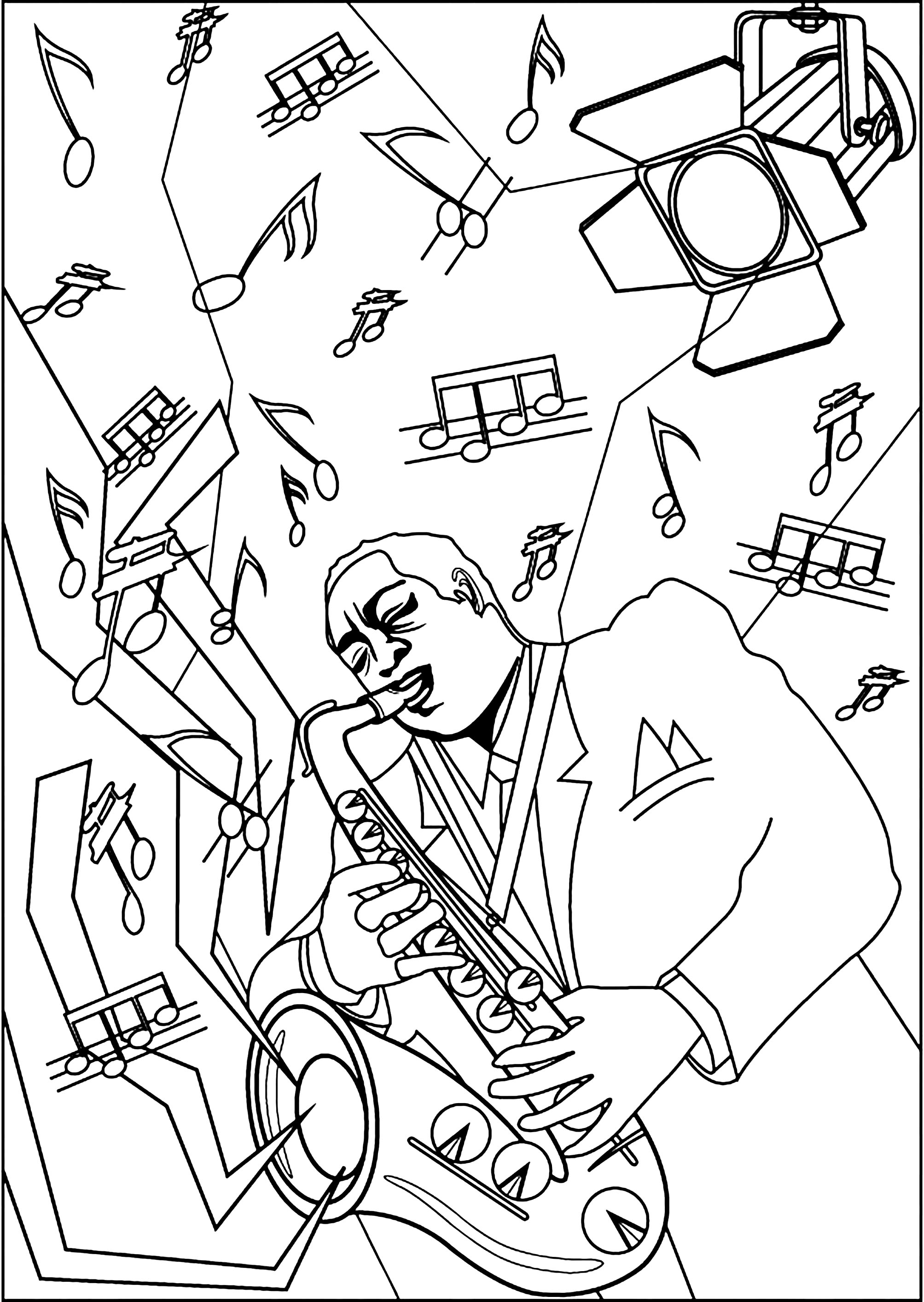 2007x2828 The Power Of Mucic And Jazz