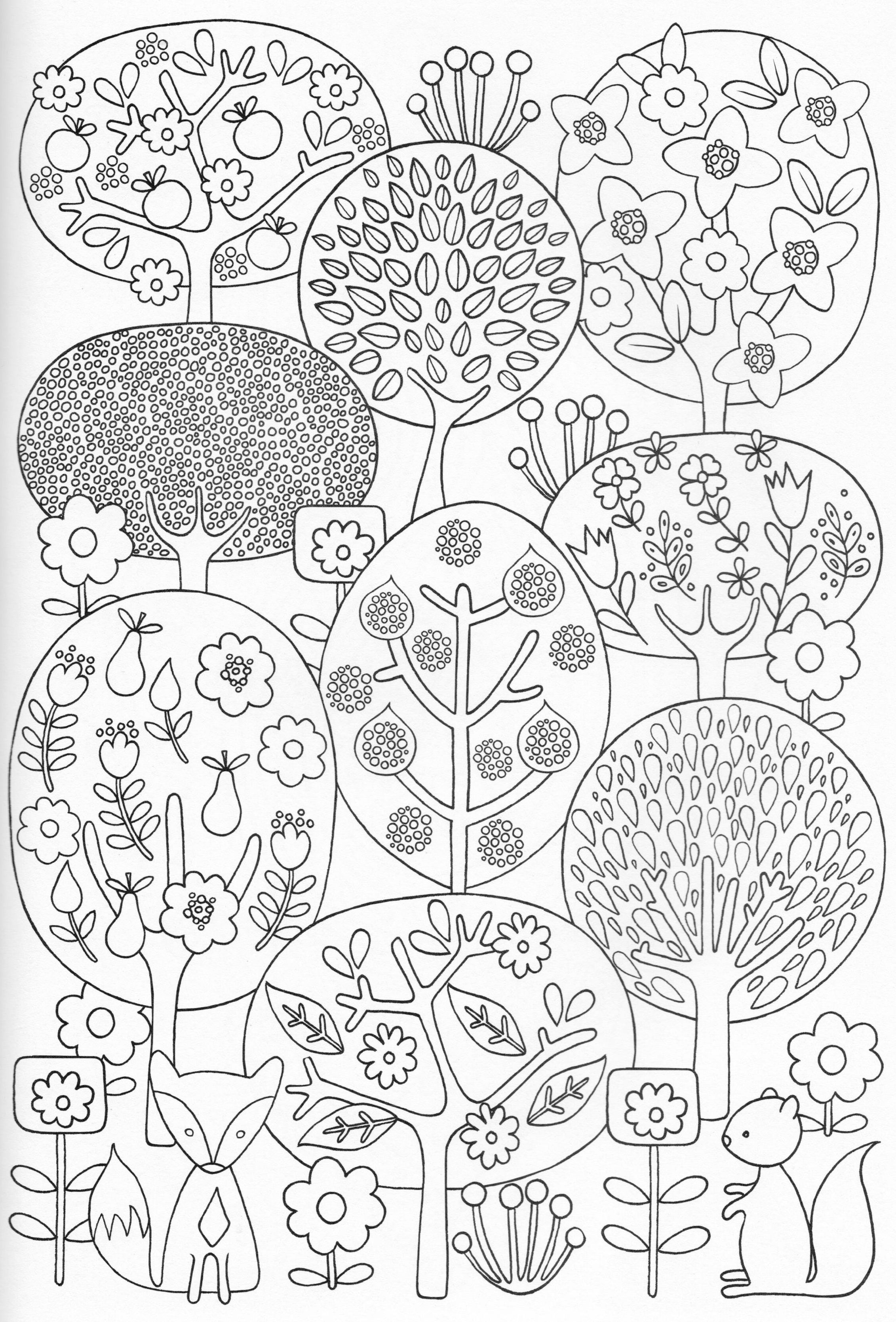 Scandinavian Coloring Pages
